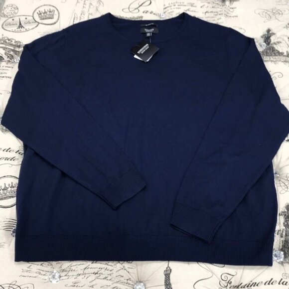 NORDSTROM MEN'S SHOP Crewneck Merino Wool Sweater - Picture 3 of 5